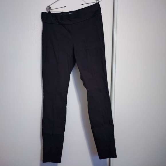 Simply Vera Vera Wang Black Skinny cigarette pant size L - Picture 2 of 4